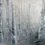 Birkenwald - 2019 - Öl auf Leinwand - 80 x 160 cm