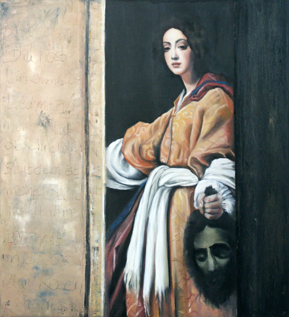 Judith - 2019 - Öl auf Leinwand - 100 x90 cm