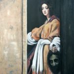 Judith I – 2019 – Öl auf Leinwand – 100 x 90 cm