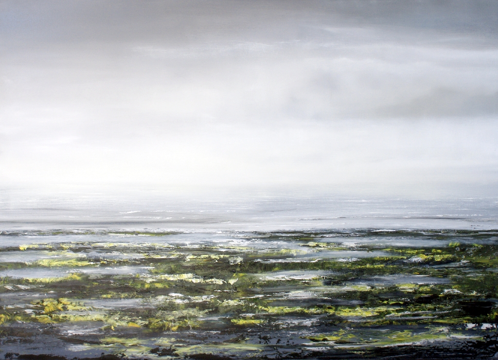 flooded land - 2023 - Öl auf Leinwand - 100 x 140 cm