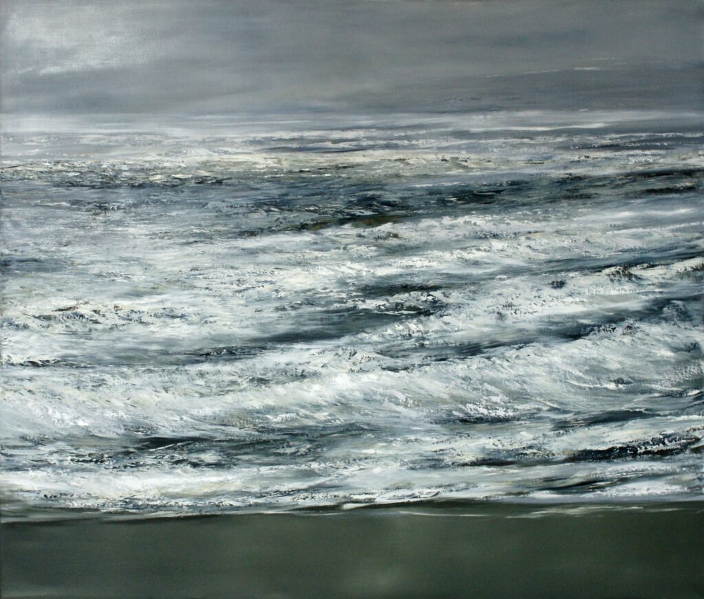 Atlantik vor Teneriffa - 2023 - Öl auf Leinwand - 130 x 150 cm