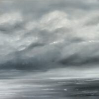 Whispering storm I - 2025 - Öl auf Leinwand - 80 x 140 cm