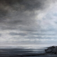 Meer bei Kinlochbervie II – 2025 – Öl auf Leinwand – 130 x 150 cm