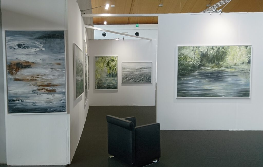 Messestand bei der art Karlsruhe 2023