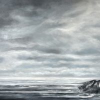 Meer bei Kinlochbervie II - 2026 - Öl auf Leinwand - 130 x 150 cm