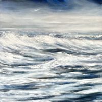 Welle - 2026 - Öl auf Leinwand - 140 x 100 cm