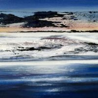 Northern light VI - 2026 - Öl auf Leinwand - 40 x 50 cm