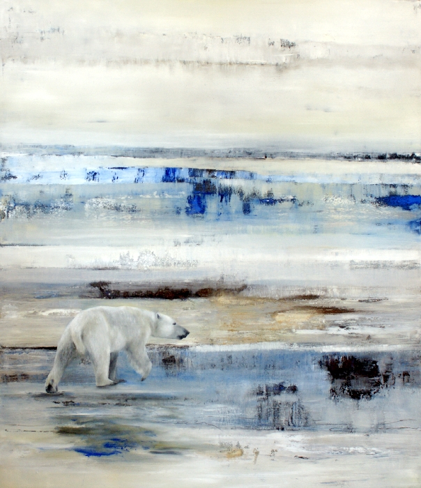 Ice - 2022 - Öl auf Leinwand - 150 x 130 cm