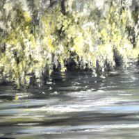 Reflexe V - 2023 - Öl auf Leinwand – 90 x 130 cm